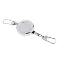 thumbnail image 1 of Key Chain Fly Fishing Zinger 50cm Retractor Steel Carabiner Clips,Attach to Backpack Belt, 1 of 6