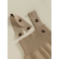 thumbnail image 6 of Meihuid Baby Toddler Knit Overalls Infant Sleeveless Solid Color Bib Pants, 6 of 9
