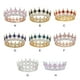 thumbnail image 5 of Minnieouse de boda hecha de aleación hecha a mano de lujo para reina o fiesta temática, Tiaras de para el cabello de boda Ropa, zapatos y accesorios Miscelánea Base dorada + diamante rojo, 5 of 6
