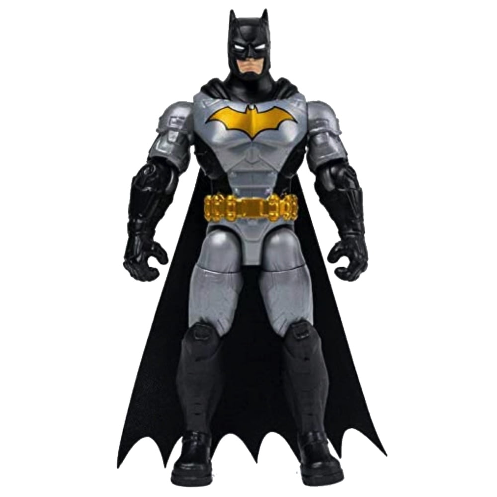 BATMAN, 4-Inch Rebirth Tactical BATMAN Action Figure with 3 Mystery Accessories, Mission 2