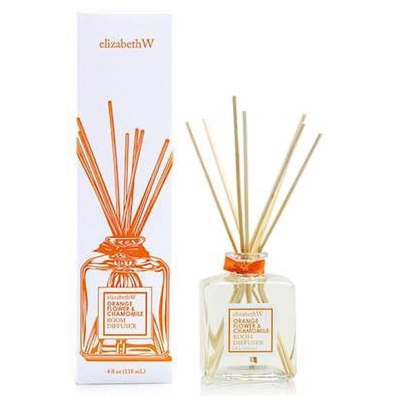 ORANGE FLOWER CHAMOMILE Elizabeth W Room Reed Diffuser 4 oz