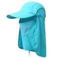 thumbnail image 4 of Sombrero para exteriores, sombrero protector de grados, sombrero de diablo de secado rápido a prueba de sol, sombrero de pesca de montañismo, sombrero a prueba de sol, sombrero a prueba de sol, 4 of 5