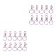 thumbnail image 2 of Inteprter Hebilla colgante de 10 piezas con cierres de langosta de Metal, hebillas para bolso, conectores de extremo de Hardware, llavero, accesorio de Type5 NO5 Inteprter CBP483958, 2 of 6