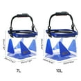 thumbnail image 3 of Portable EVA Camping Fishing Bucket Fish Live Bait Water Container Collapsible Transparent Fishing Bucket Easy to Use, 3 of 9