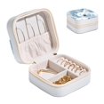 thumbnail image 2 of Mother's Day Polar Bear Jewelry Box Organizer with Customizable Grids for Rings, Earrings, Bracelets - Compact and Portable, 2 of 6
