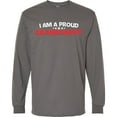 thumbnail image 3 of Inktastic I Am a Proud Granddaddy Design with Stars Long Sleeve T-Shirt, 3 of 5