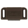 thumbnail image 1 of Liberty Hardware C080X0L-BR-U 2 Pack Magnetic Catch With Strike - Brown, 1 of 1
