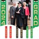 thumbnail image 1 of Pancarta de graduación 2024 - Cortina de poliéster verde y roja para decoraciones de la fiesta de graduación, decoración de fondo de la ceremonia y celebraciones escolares, 1 of 6