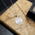 thumbnail image 5 of Picturesongold.Com Saint Gemma Galgani Oval Medal -3/4x1in Size Quarter-Sterling Silver, 5 of 7