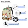 thumbnail image 4 of Yiaed Christmas Card With Gnomes Print Backpack, Premium Laptop Backpack, Travel Backpack for Women, Lightweight Backpacks, Comfortable Back Pack-Small, 4 of 5