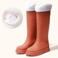 thumbnail image 2 of AUXDIQ Rain Boots Women Knee-High Waterproof Rain Shoes Outdoor Garden Shoes, 2 of 6