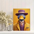 thumbnail image 1 of Qisvanset Dapper Duck Canvas Wall Art 15.75x11.81 INCHES, 1 of 7