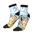 thumbnail image 2 of Saiise Bluey Funny Socks Men Women Adults Novelty Graphic Crew Tube Socks Crazy Design Casual Dress Socks for Sports,Running,Travel, 2 of 7