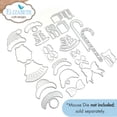 thumbnail image 2 of Set de accesorios navideños Elizabeth Craft de metal, 2 of 9
