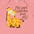 thumbnail image 4 of Inktastic My Great Grandma Loves Me Boys or Girls Baby Bodysuit, 4 of 5