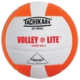 thumbnail image 2 of Tachikara SVMNC.ORW Volley-Lite Volleyball - Orange-Blanc, 2 of 3