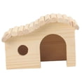 thumbnail image 2 of Escondite de Hámster de Madera, Cabaña para Dormir de Animales Pequeños, Juguete de Jaula, Decoración Del Hábitat de Hámster para Hámsteres, Animales, 2 of 9
