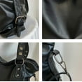 thumbnail image 2 of CoCopeaunt Women's Fashion PU Leather Tote Handbag Shiny Large Hobo Shoulder Bag Purse Chain Long Strap, 2 of 5