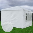 thumbnail image 6 of Yescom 10x10' White Outdoor Wedding Party Patio Enclosed Canopy Tent w/ Removable Side Wall Canopy for Fetes Event, 6 of 12