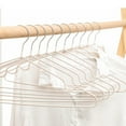 thumbnail image 5 of YIGSECU 10Pcs Adult Children Metal Clothes Hanger with Plastic Coating Suit Coat Drying Rack Hook Laundry Non-Slip Holder, 5 of 20
