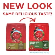 Purina ONE Lamb & Rice Dry Dog Food, 8 lb Bag