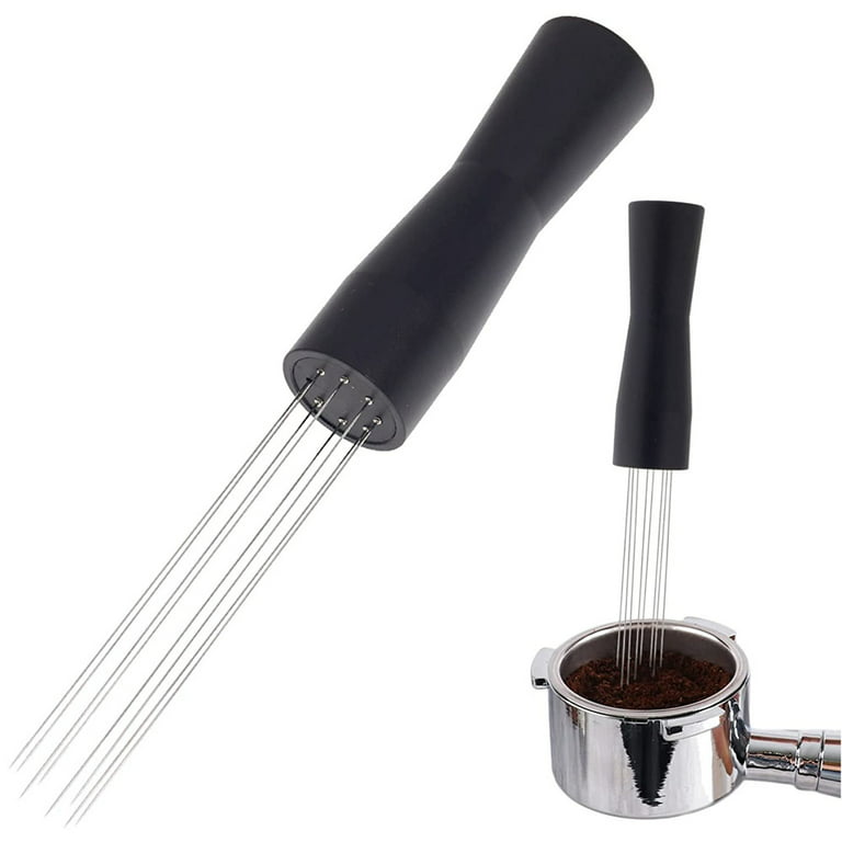 Coffee Tamper Needle Leveler Tool, Espresso Coffee Stirrer Tamper Filter  Holder, Stainless Steel Needle Manipulation Distributor Coffee Stirring  Hand Stirrer Tool, Gift for Coffee Lovers 