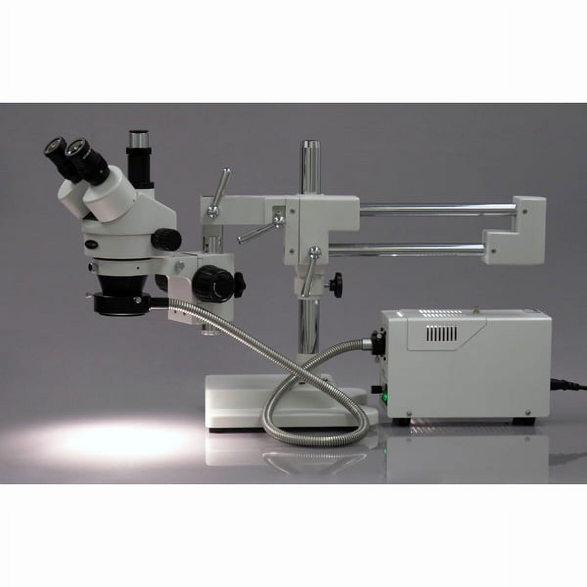 AmScope 3.5X-90X Trinocular Zoom Stereo Microscope Head – Super Widefield Optics