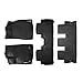 thumbnail image 3 of MAXLINER Tapis de Sol Ensemble de Doublure 3 Rangées Noir pour Toyota Highlander 2014-2019 avec Banc de 2e Rangée, 3 of 4