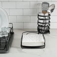 thumbnail image 5 of Kitchen Details Industrial Collection Steel Napkin Holder, 7.48" x 7.24" x 3.03", Matte Black, 5 of 7