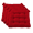 Red, variant on Mainstays Textured Chair Seat Pad (Chair Cushion), Gray Color, 1-Piece, 15.5" x 16"