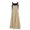 Apricot, variant on Joernso Summer Romper Solid Color Baggy Casual Simple Backless Oversized Square Neck Adjustable Shoulder Strap Wide Leg Summer Jumpsuit Female Clothes