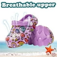 thumbnail image 5 of Drecage Toddler Garden Clogs for Boys Girls Slip on Beach Sandals Kids, 5 of 8