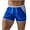 Blue, variant on Jamicy Men's Swim Bottoms Square Leg Swim Briefs Printed Swimsuit Athletic Swimwear Bathing Suit Swimming Trunks