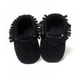 thumbnail image 4 of 2021 Anniversary Promotion! Infant Baby Girls and Boys Premium Soft Sole Moccasins Tassels Prewalker Anti-Slip Toddler Shoes, 4 of 11