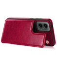 thumbnail image 3 of TJS for Motorola Moto G 5G 2024 Phone Case, Luxury Wallet Card ID Money Holder Cover (Hot Pink), 3 of 4