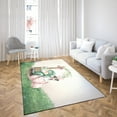 thumbnail image 4 of Easter Egg Jack Russell Terrier Bunny Ear Welcome Spring Truck Indoor Rug Parson Jack Dog Lover Carpet Living Bed Room Sofa Home Decor - 12002, 4 of 5