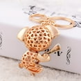 thumbnail image 6 of Naierhg Rhinestone Inlaid Koala Pendant Keychain Car Key Ring Holder Bag Charm, 6 of 7
