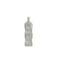 thumbnail image 1 of Urban Trends Collection 24405 Ceramic Round Bottle Vase With Dimpled Sides- Medium - Gray, 1 of 1