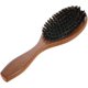 thumbnail image 4 of Cepillo de pelo de cerdas de jabalí natural, peine de masaje antiestático para el cuero cabelludo, cepillo de pelo de madera ovalado, mango de madera de haya JM, 4 of 5