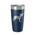thumbnail image 1 of Toy Mom Tumbler Dog Travel Mug Gift Insulated Laser Engraved Coffee Cup 20 oz Navy Blue, 1 of 1