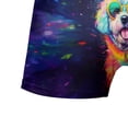 thumbnail image 5 of Hippie Bichon Frise Portrait oil painting Watercolor Tie-dye Vintage All Over Print Boxer Briefs Underwear for Men Dad Bichons Dog Lovers Gifts Idea - 00015, 5 of 6