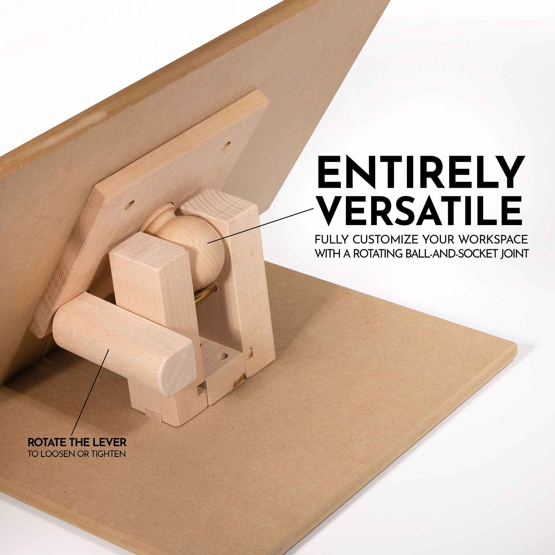 Daler-Rowney Artsphere Table Easel, Wood, Without Bag, 1 Count
