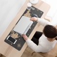 thumbnail image 4 of World Map Gaming Mouse Pad - Ultimate Size, Non-Slip Base, Stitched Edges - Perfect for PC and Laptop (31.5x11.8 Inch), 4 of 7