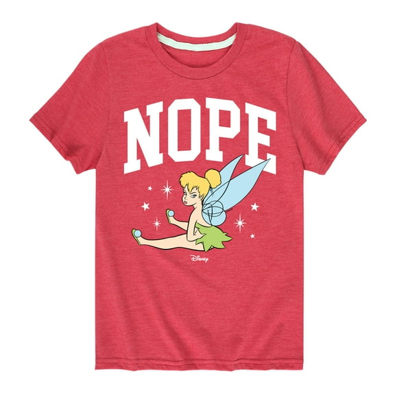 Tinker Bell - Tinker Bell Nope - Toddler And Youth Short Sleeve Graphic T-Shirt