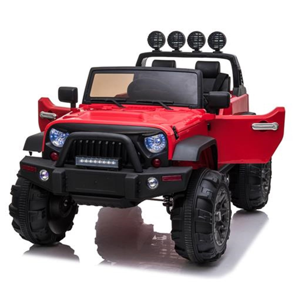 12V Kids Ride On Car Electric Car W/MP3 LED Lights Toy Gift Remote Control Red