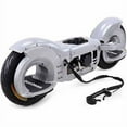 thumbnail image 3 of MotoTec Wheelman V2 50cc Gas Skateboard, Silver, 3 of 4