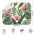 thumbnail image 2 of Hawaiian Style Kitchen Drying Mat Heat Resistant Microfiber Countertop Pad Foldable & Space-Saving 18x24", 2 of 5