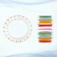 thumbnail image 3 of Grande Roue à Eau Gonflable de 40 Pouces, Flotteur à Roulettes Coloré pour Piscine avec Patchs de Réparation pour Enfants, Intérieur Extérieur, Piscine, Lac, Plage, Cour Arrière, Pelouse, 3 of 8