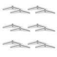 thumbnail image 1 of CUITING 12 Pcs Hardware Bolts Toggle Wing Nut Toggle Bolt Wings for Drywall Wall Anchors, 1 of 6