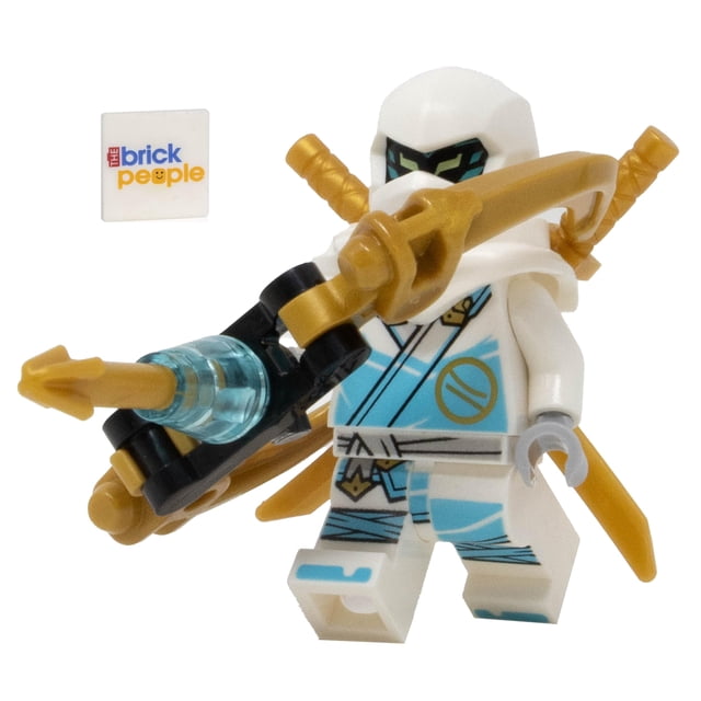 Minifigura de juguete LEGO Ninjago Dragons Rising Zane con lazo de hielo